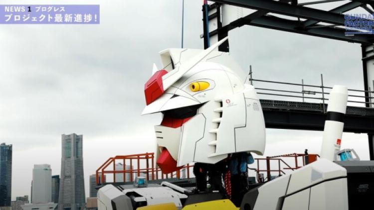 Berdirinya RX-78 Gundam Berukuran 1:1 di Yokohama!
