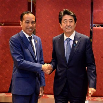 Setelah Mengundurkan Diri Sebagai Perdana Menteri Jepang, Shinzo Abe Membalas Pesan Hangat Presiden Joko Widodo Dengan Bahasa Indonesia