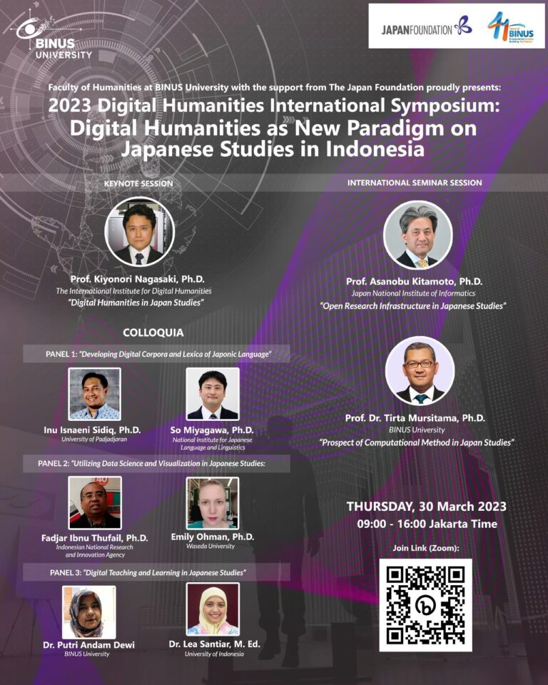 Review of The 2023 Digital Japanese Studies Symposium: Digital Humanities as New Paradigm on Japanese Studies in Indonesia