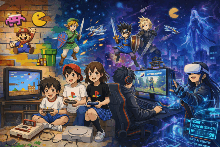 Industri Game Jepang vs Barat: Beda Gaya, Beda Selera